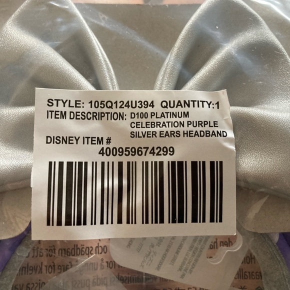 Disney100 Centennial Loungefly Minnie ears headband main image 5